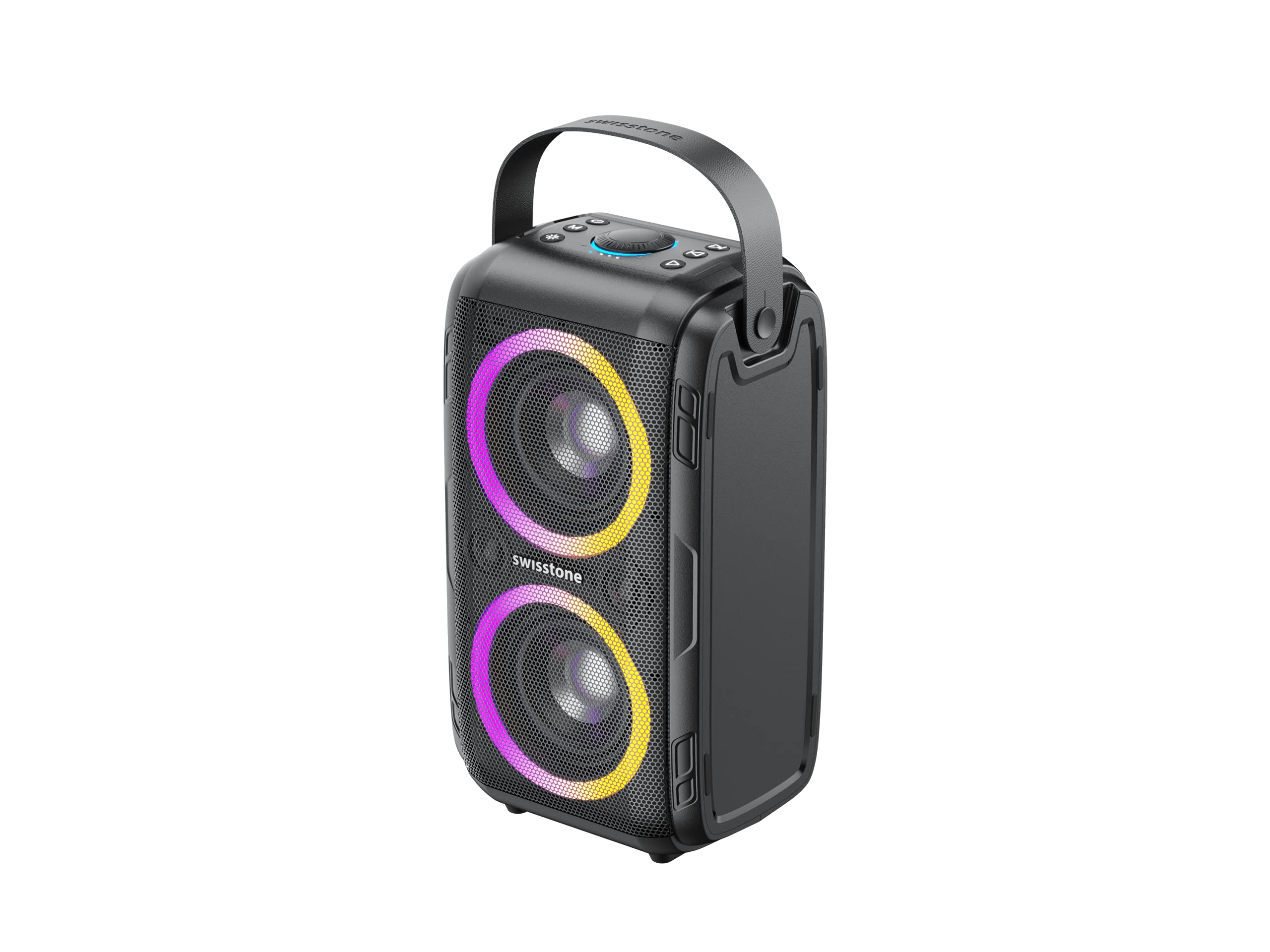 Swisstone BX 840 Bluetooth Lautsprecher grau mit X-Bass