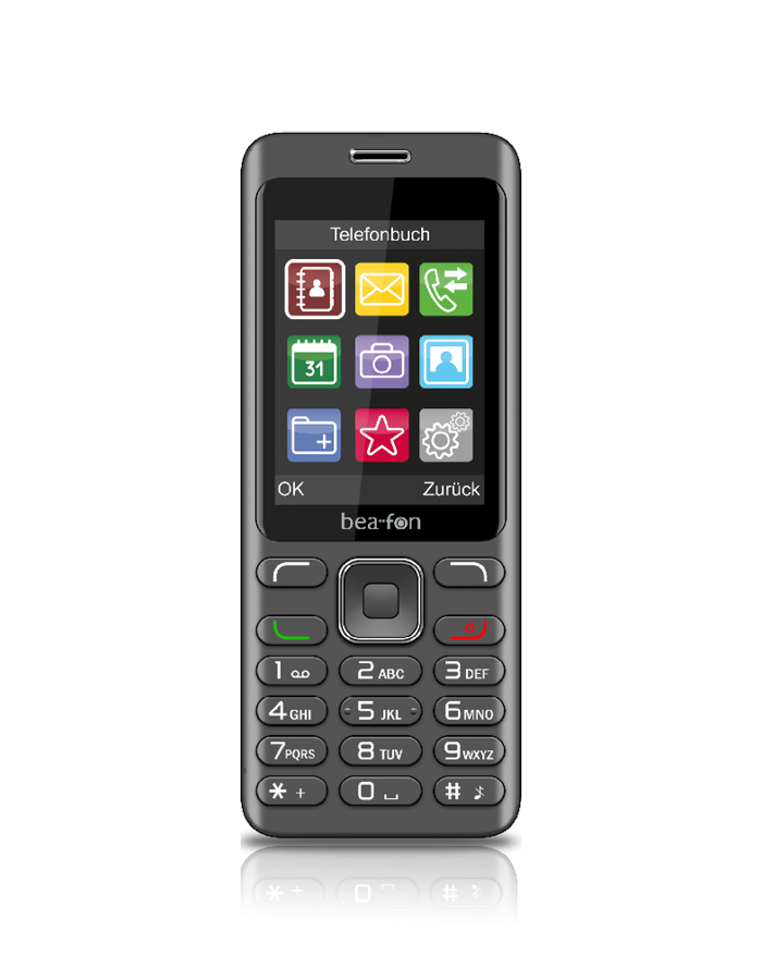 Bea-fon Classic Line C160 Tastenhandy Dual-SIM mit Kamera