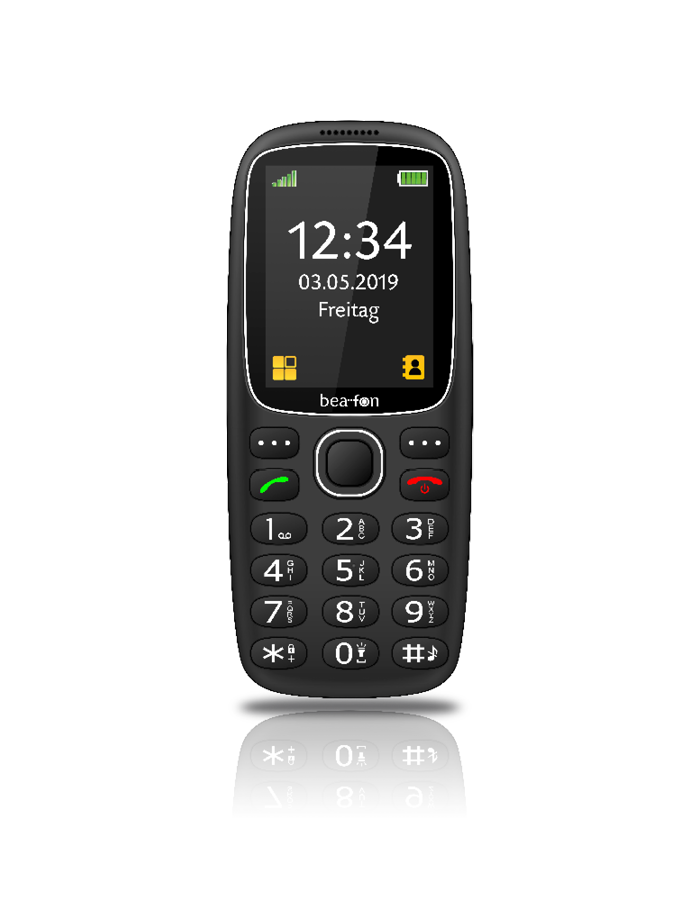 Bea-fon Silver Line SL360 Tastenhandy mit Ladestation SOS