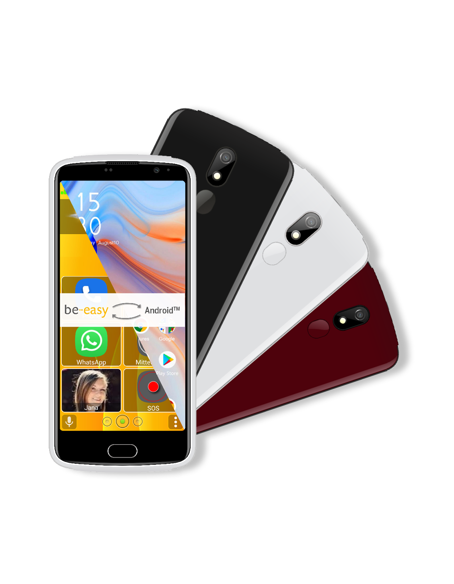 Bea-fon Smartphone M7 Lite premium Seniorenhandy mit Notruftaste