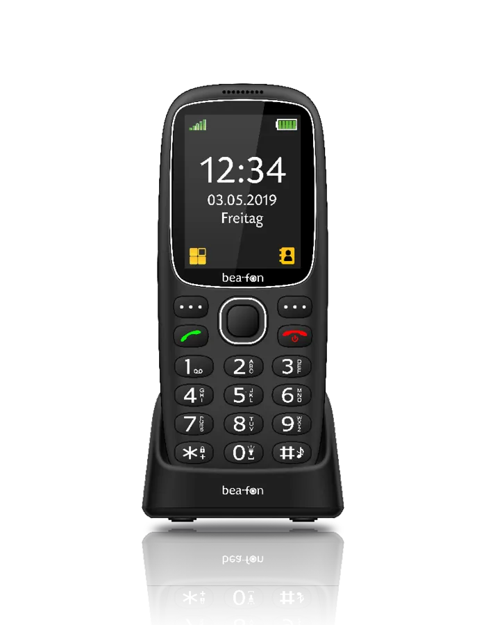 Bea-fon Silver Line SL360 Tastenhandy mit Ladestation SOS