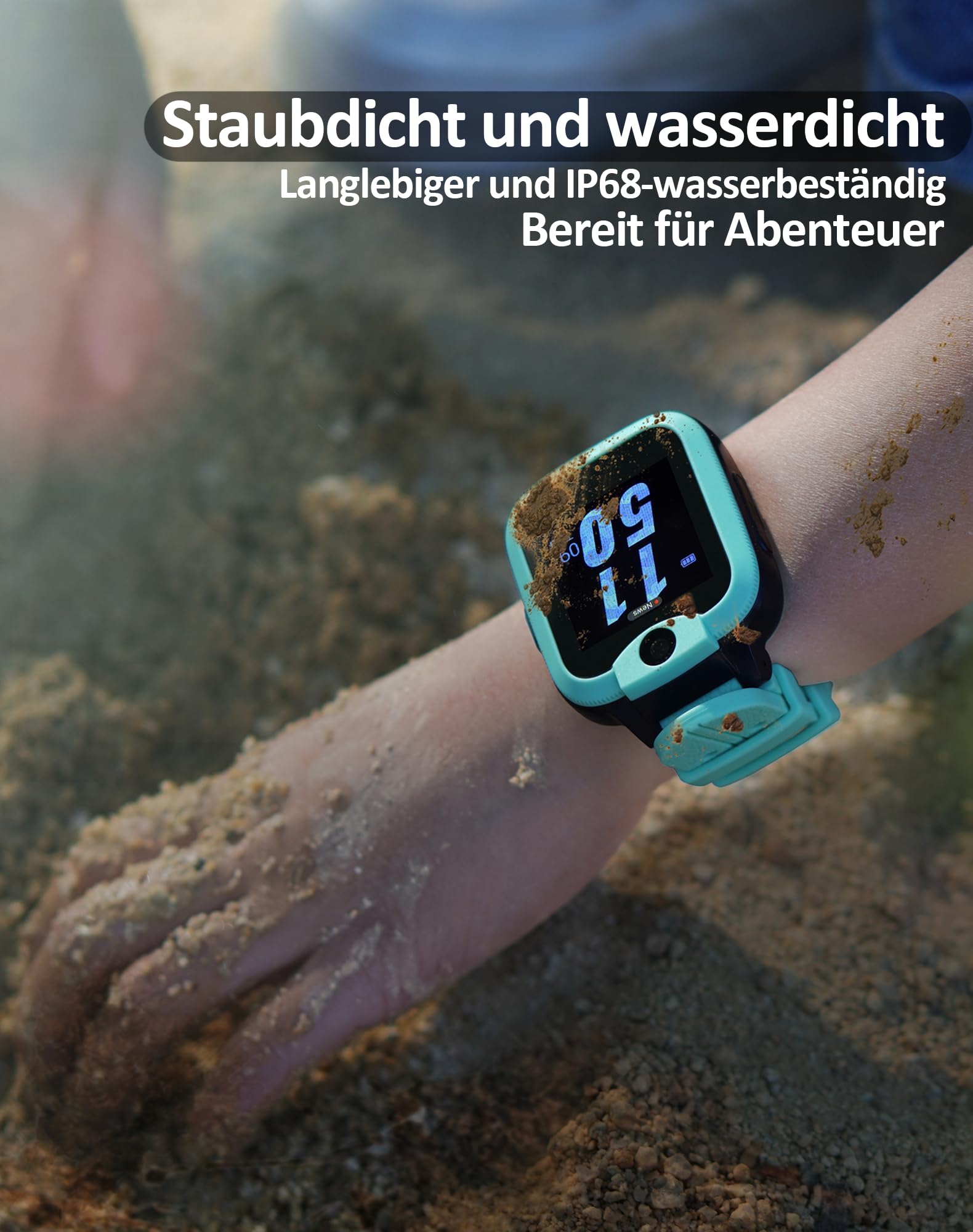 Easyfone Trackino KW2 Kinder Smartwatch 4G GPS SOS