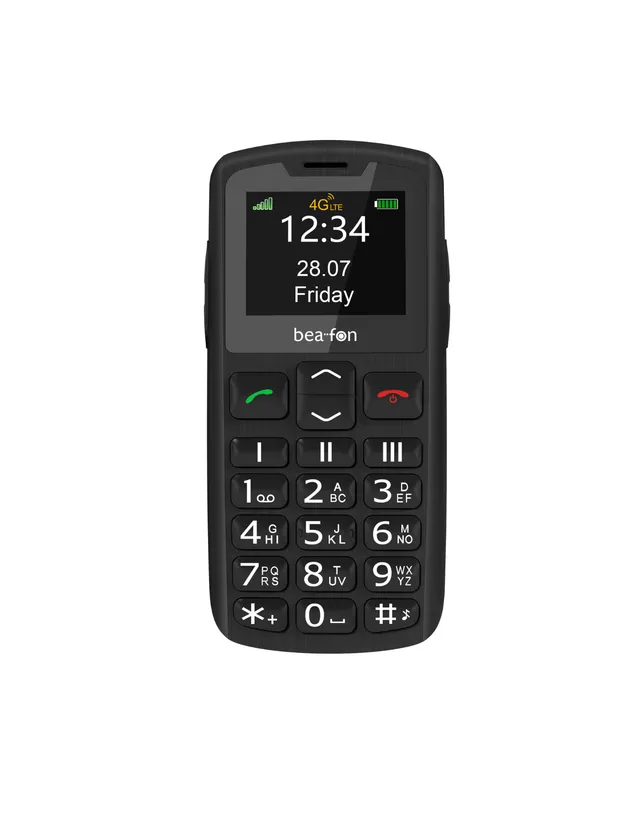 Bea-fon Silver Line SL230 LTE Klapphandy mit Notruftaste 4G