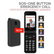 TTfone TT760 Klapphandy 4G rot mit Ladestation