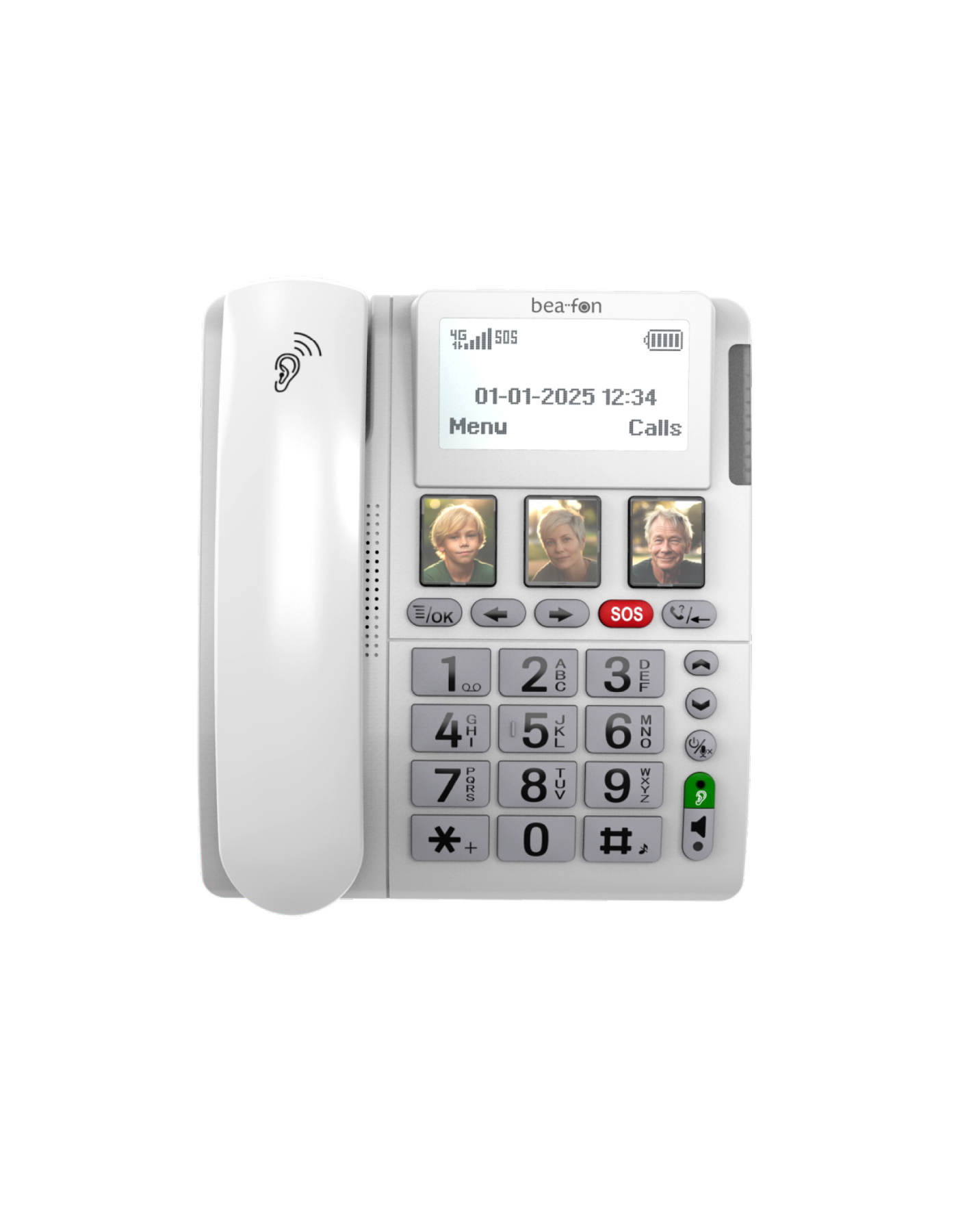 Bea-fon ML10 LTE 4G Tischtelefon mit Notruftaste