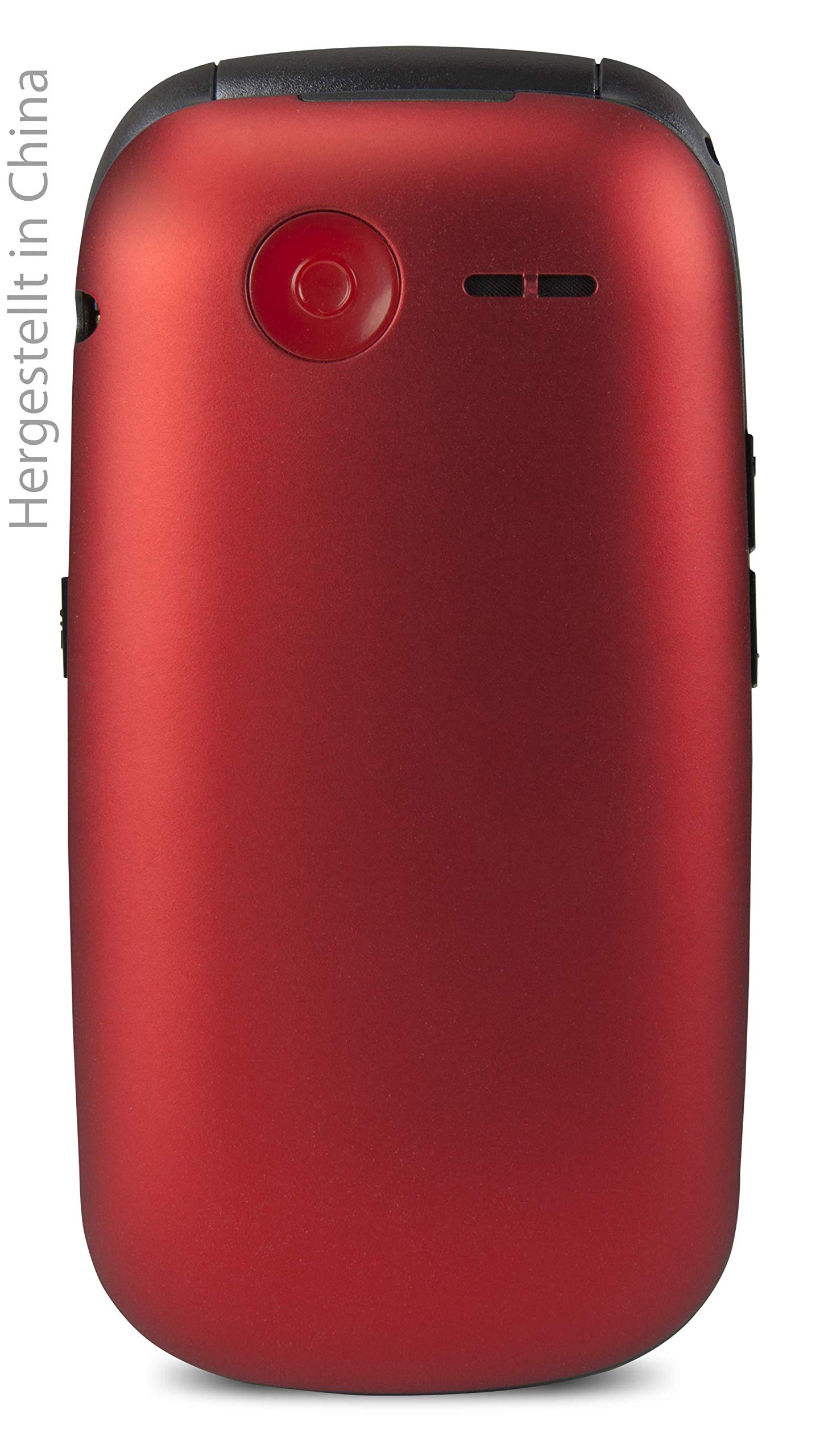 Swisstone BBM 625 Klapphandy Rot mit Ladestation Notruftaste