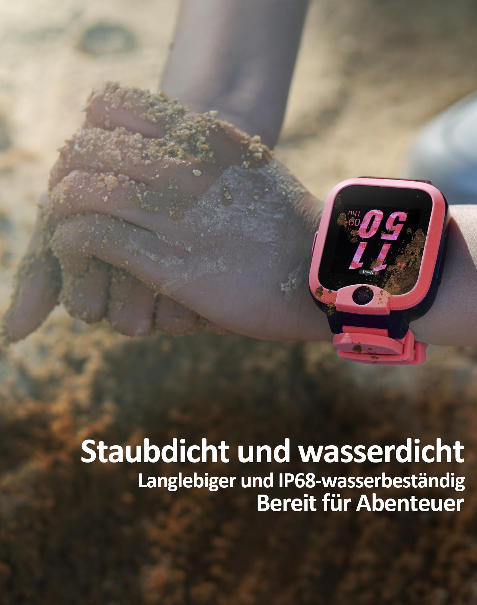 Easyfone Trackino KW2 Kinder Smartwatch 4G GPS SOS