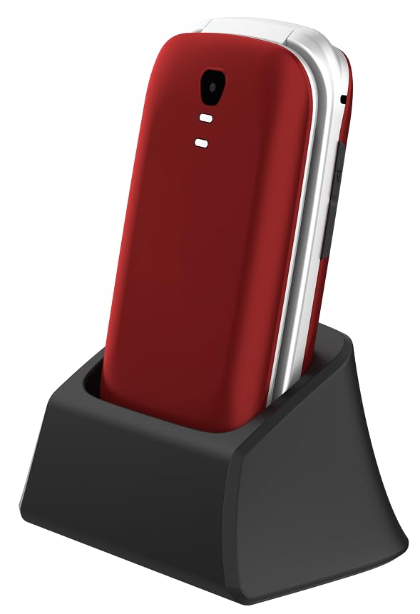 Funker Max E330 Klapphandy rot mit SOS-Taste 4G