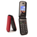 TTfone TT140 Klapphandy rot mit großen Tasten und Ladegerät