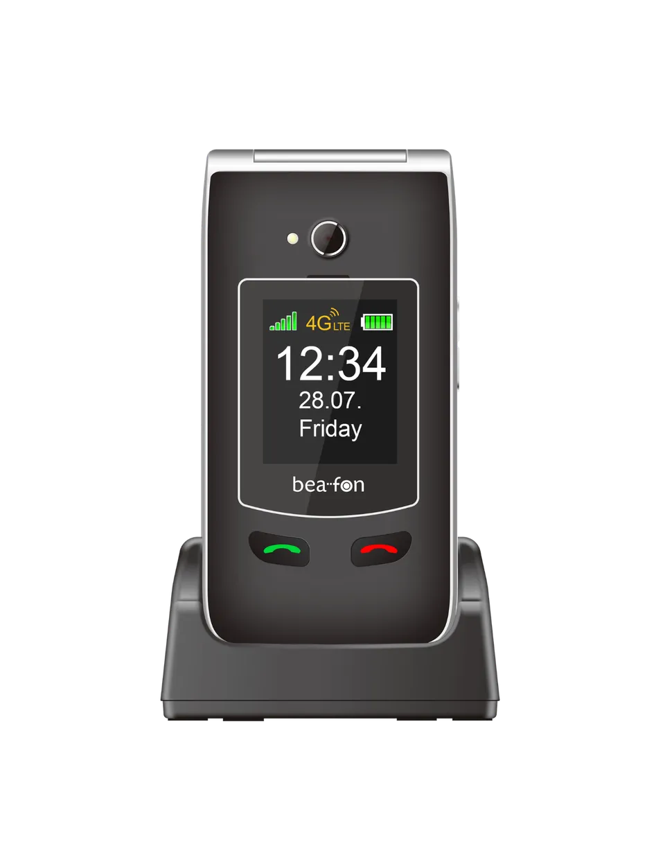 Bea-fon Silver Line SL645plus LTE Klapphandy 4G Notruftaste