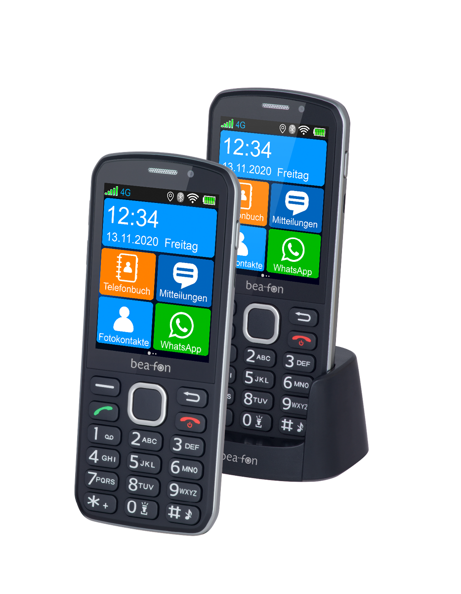 Bea-fon Silver Line SL860touch Tastenhandy 4G Touch SOS