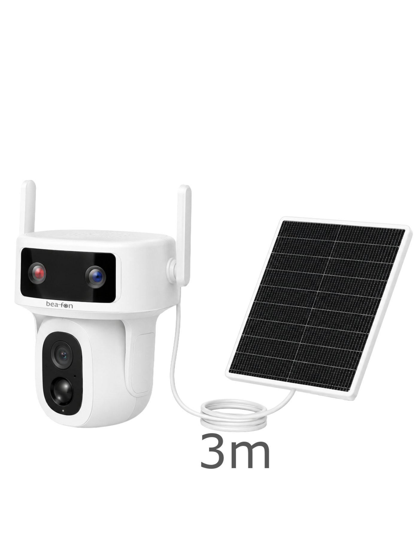 Bea-fon Smarthome SAFER 4S Pro Plus Kamera 4MP Solar