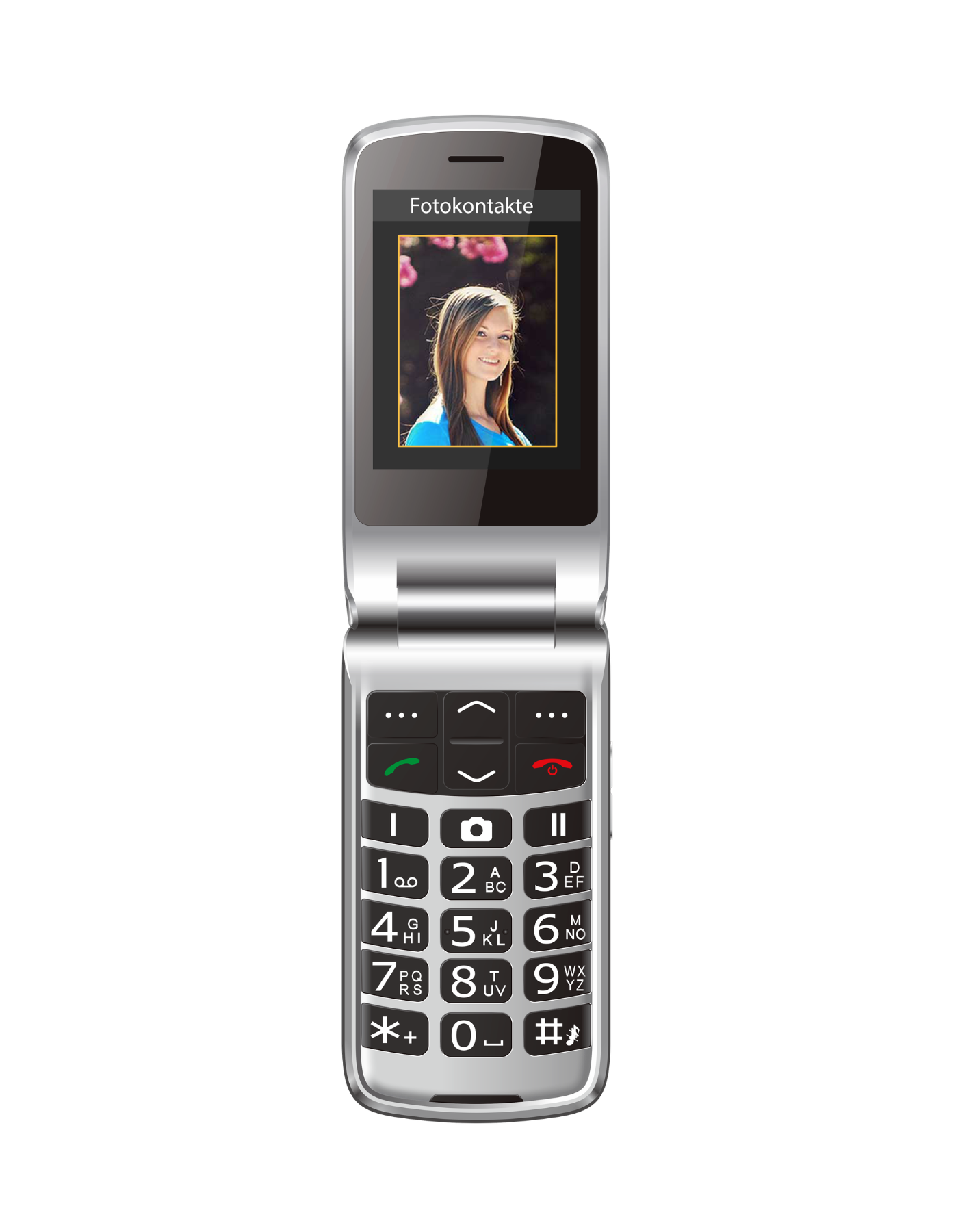 Bea-fon Silver Line SL495 Tastenhandy 2G mit Notruftaste