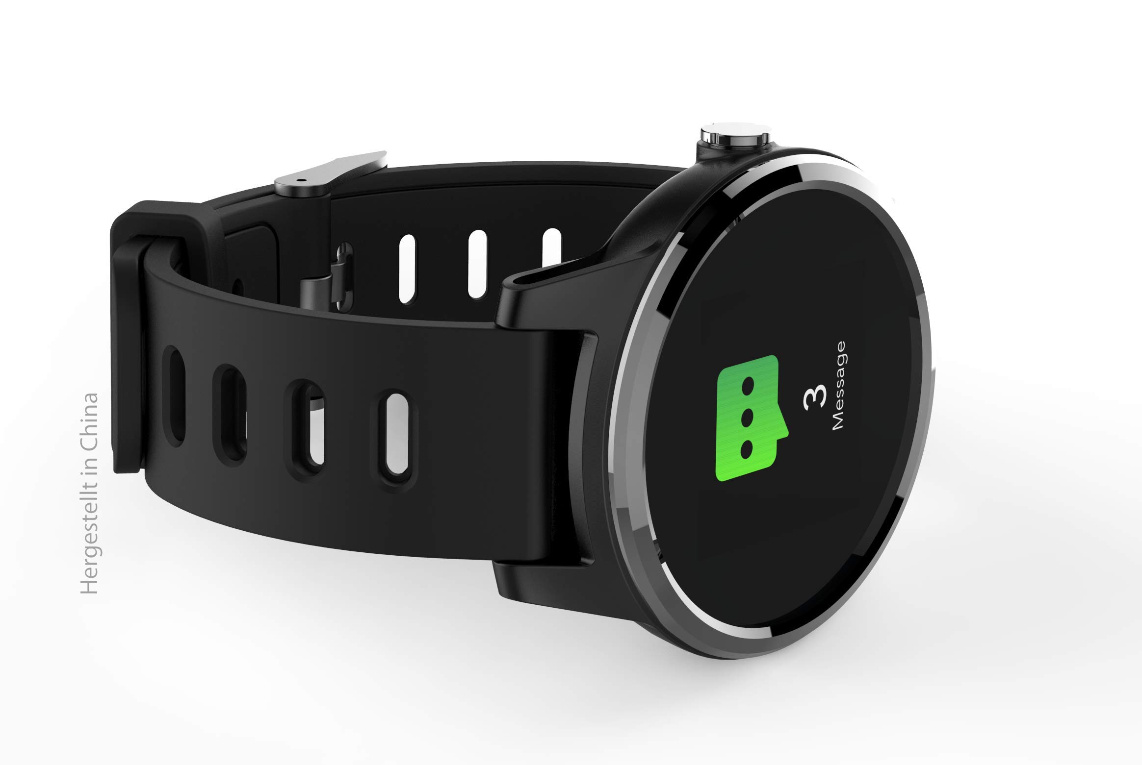 Swisstone SW 660 ECG Smartwatch schwarz mit EKG Messung