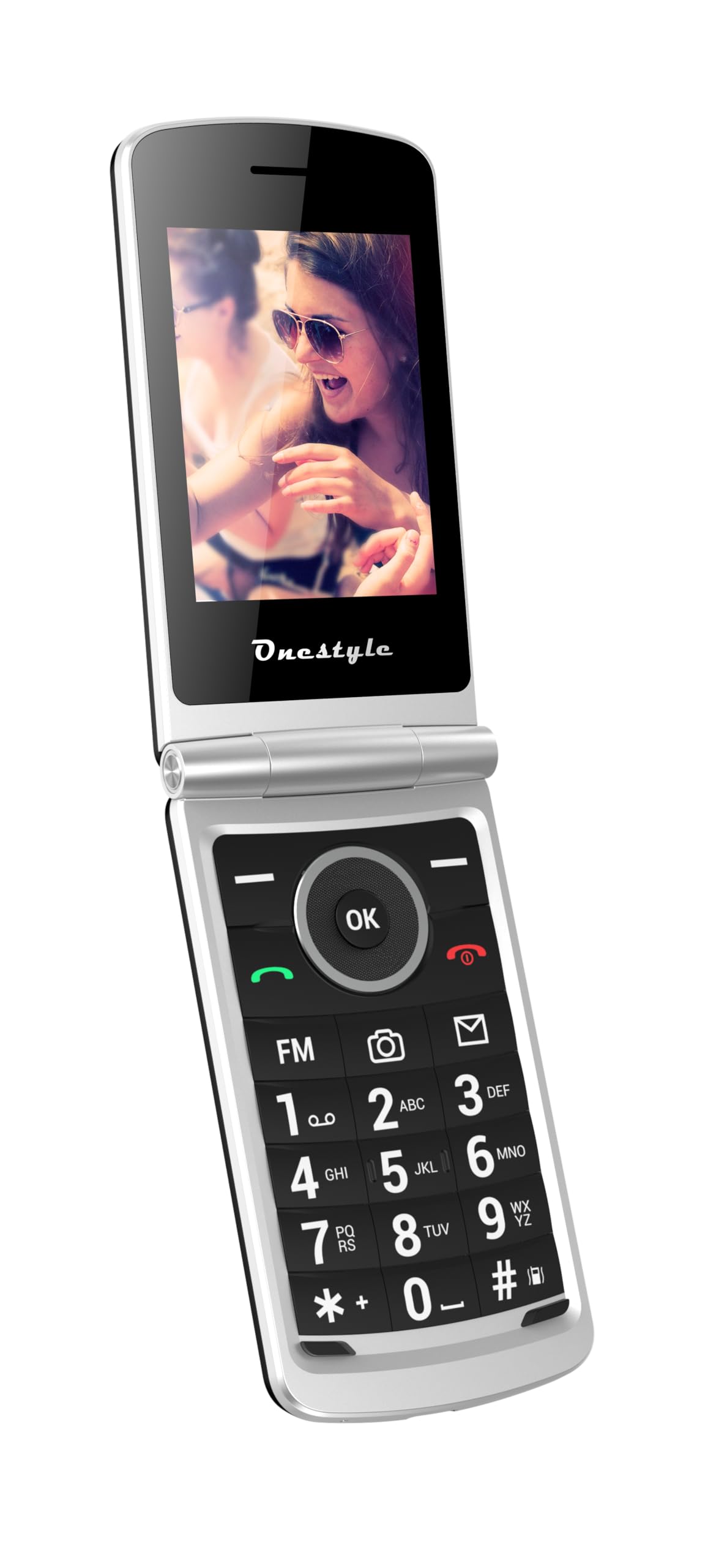Onestyle GSM Copper Klapphandy Dual-SIM große Tasten