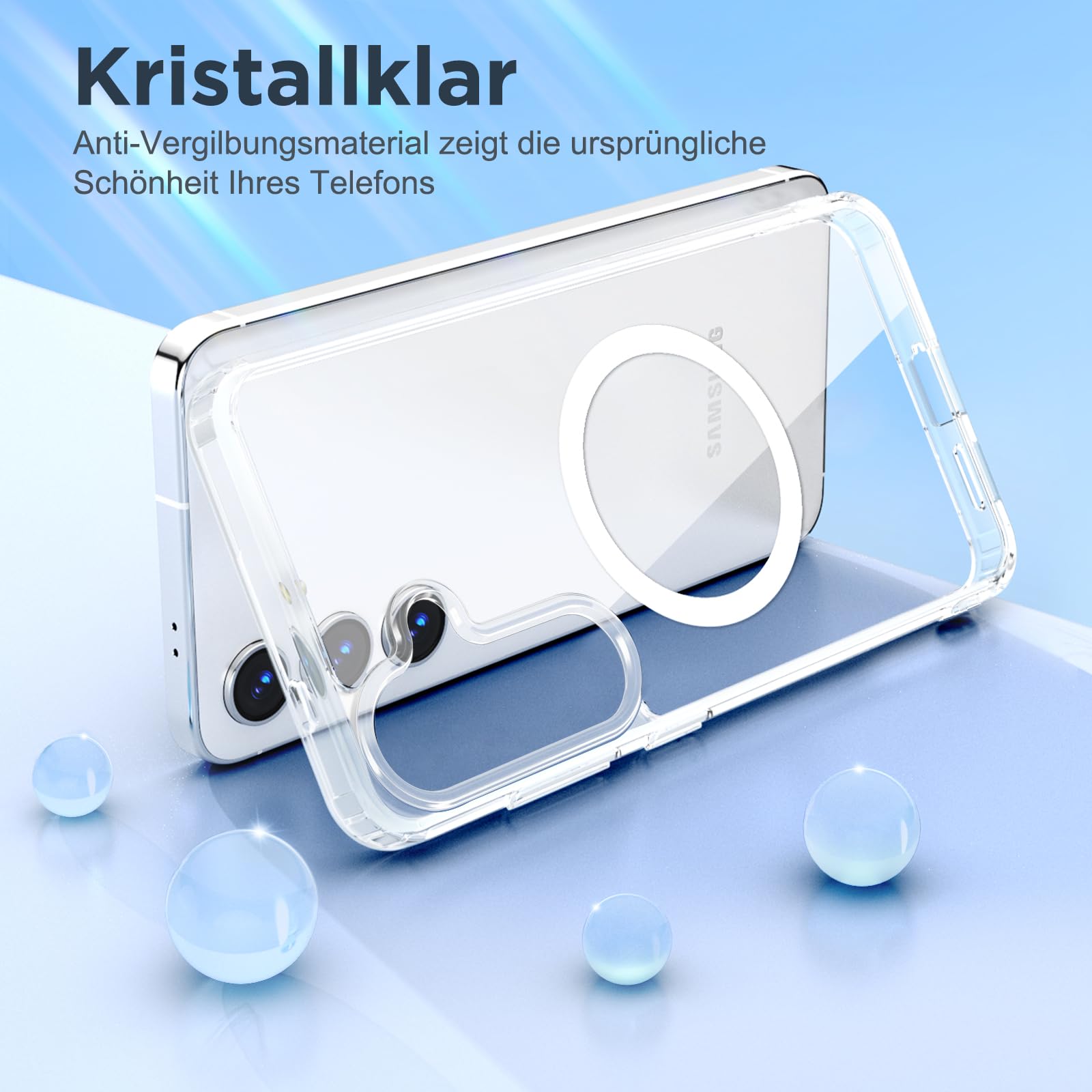 Onestyle Zubehör Galaxy S25 Plus Hülle transparent magnetisch