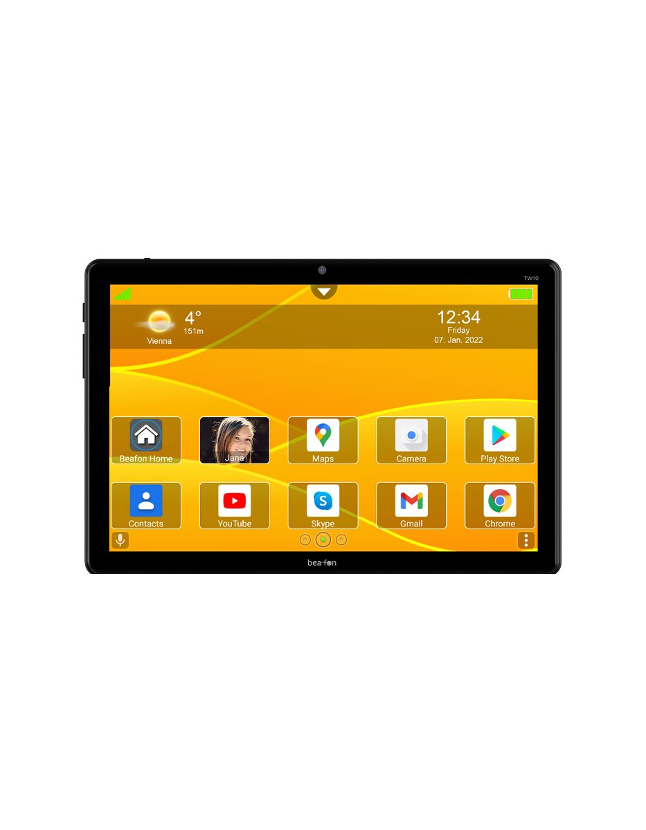 Bea-fon Tab-Lite TW10 Tablet WLAN be-easy Senioren