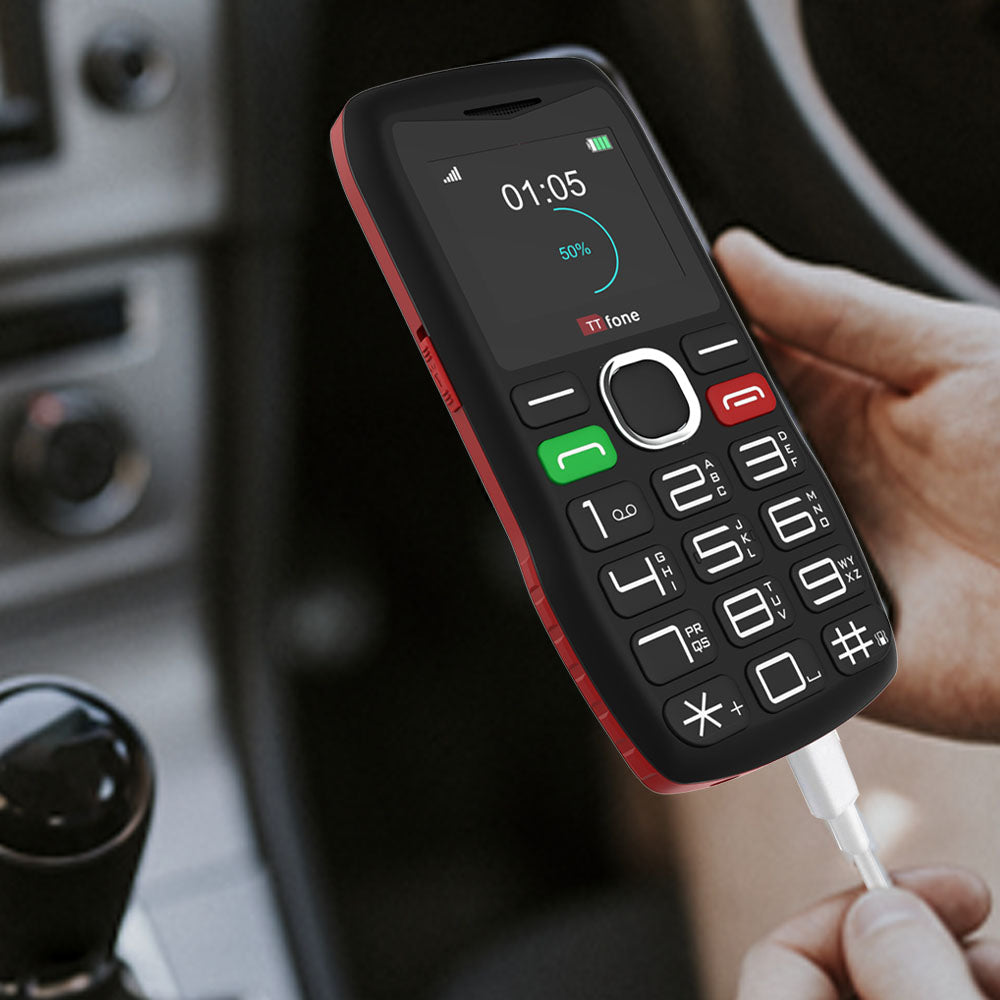 TTfone TTK18 Autoladegerät 12V Micro-USB Type-C