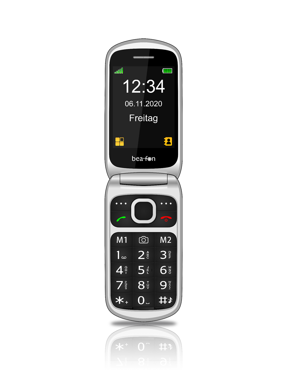 Bea-fon Silver Line SL640 Tastenhandy XXL Display Ladestation