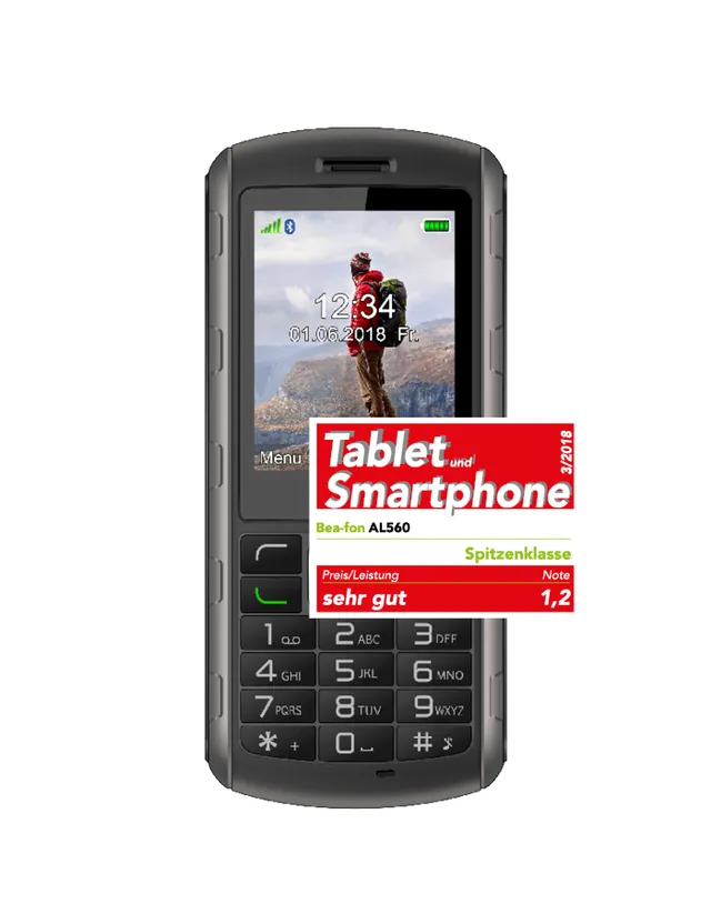 Bea-fon Classic Line AL560 Outdoor-Tastenhandy IP68
