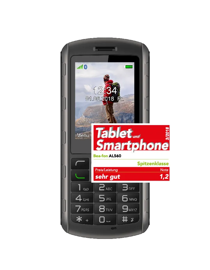 Bea-fon Classic Line AL560 Outdoor-Tastenhandy IP68