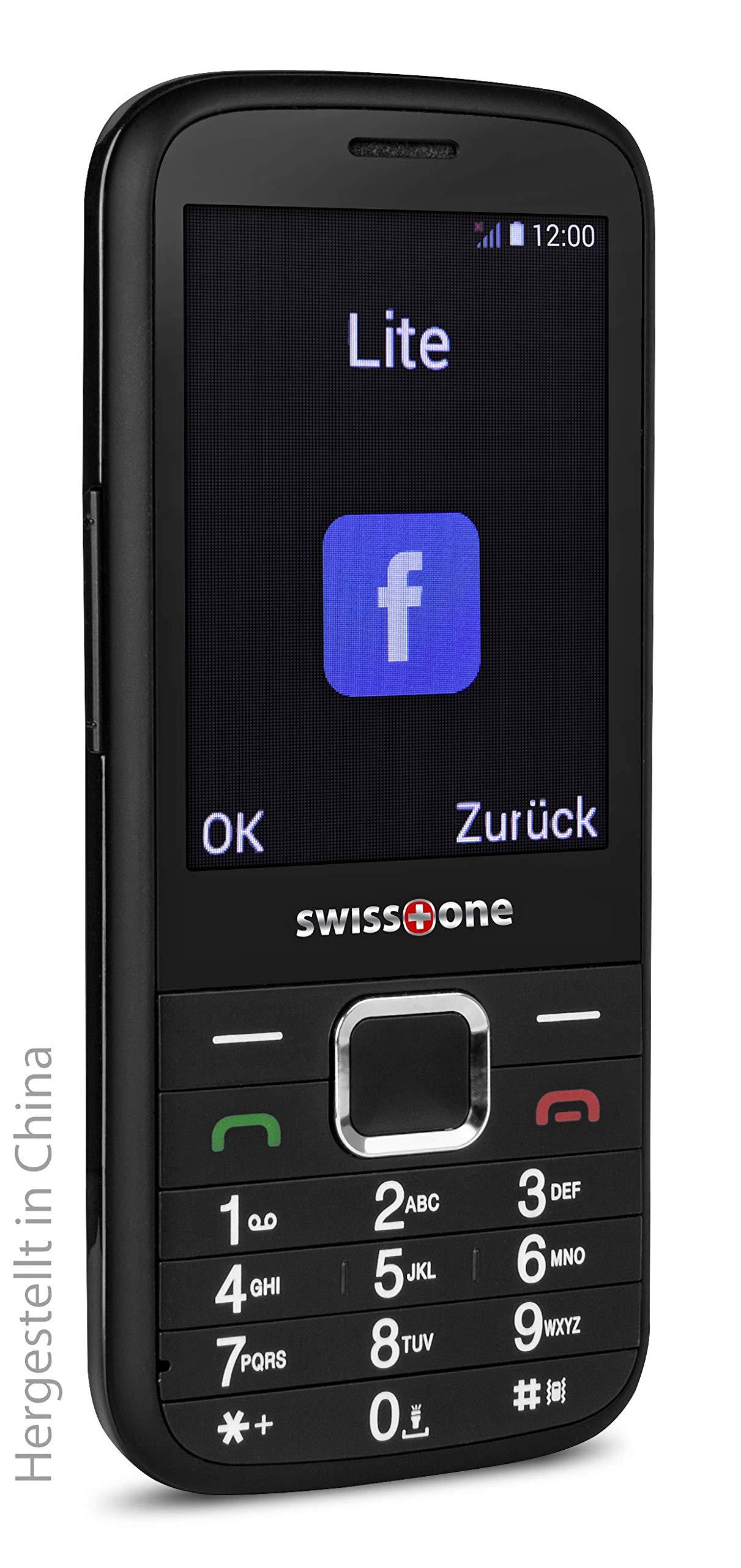 Swisstone BBM 570 3G Tastenhandy Schwarz mit WhatsApp