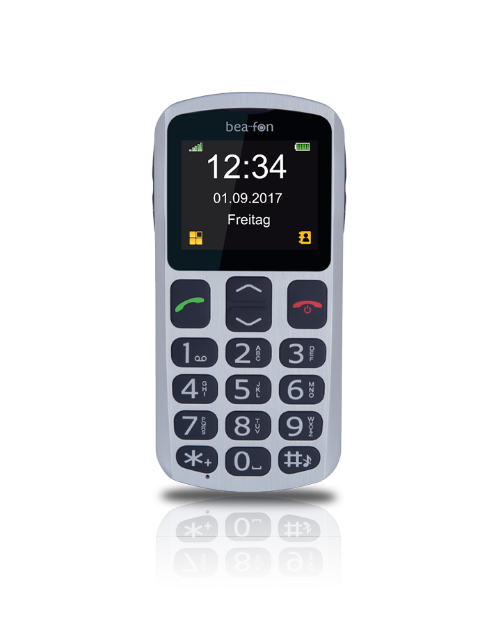 Bea-fon Silver Line SL250 Tastenhandy mit Ladestation SOS