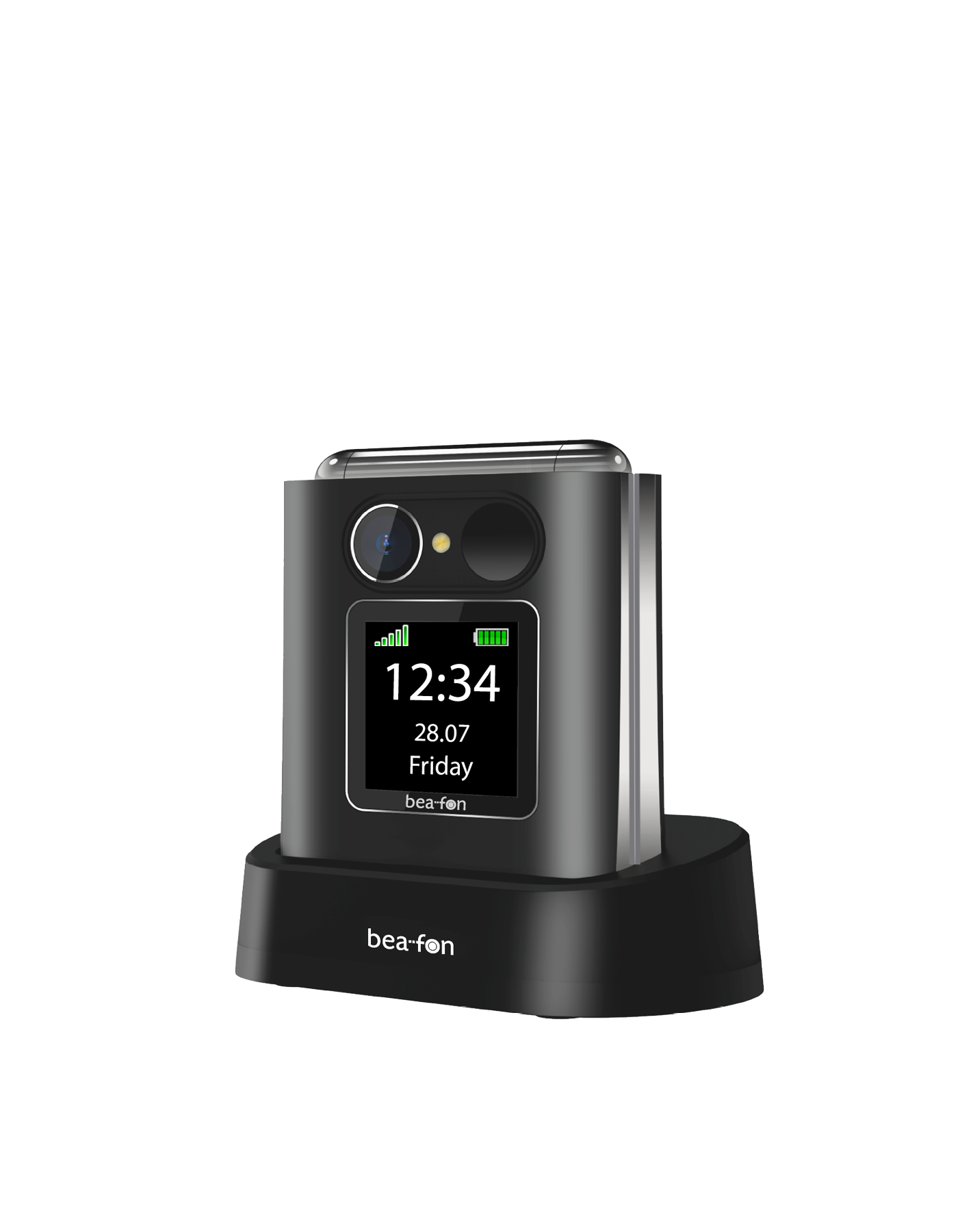 Bea-fon Silver Line Fold 10 Klapphandy SOS mit Ladestation