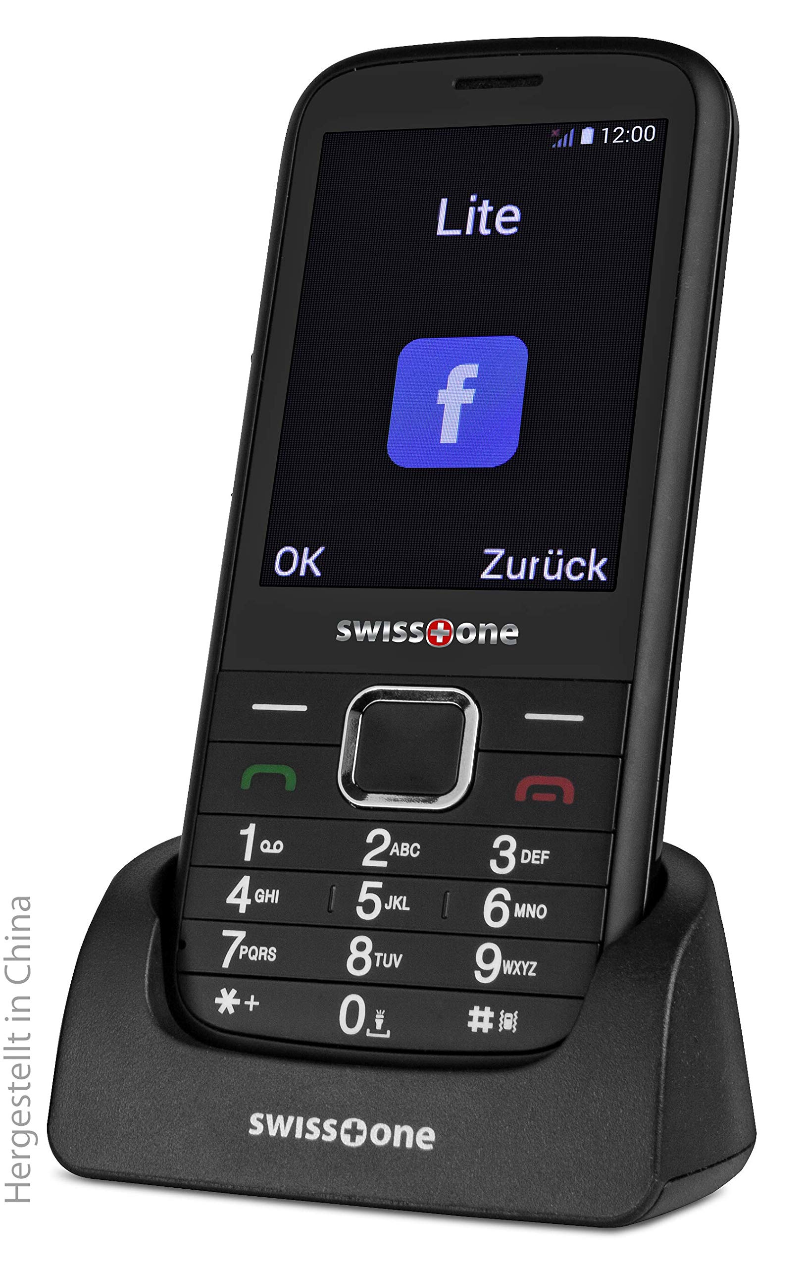 Swisstone BBM 570 3G Tastenhandy Schwarz mit WhatsApp