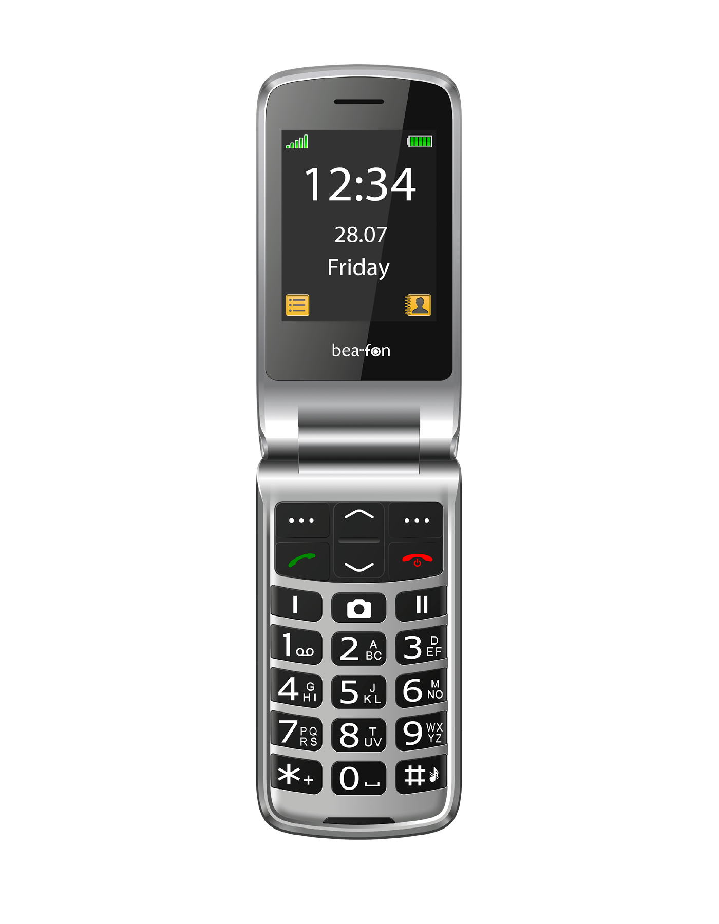 Bea-fon Silver Line SL605 Klapphandy mit Notruftaste 2G