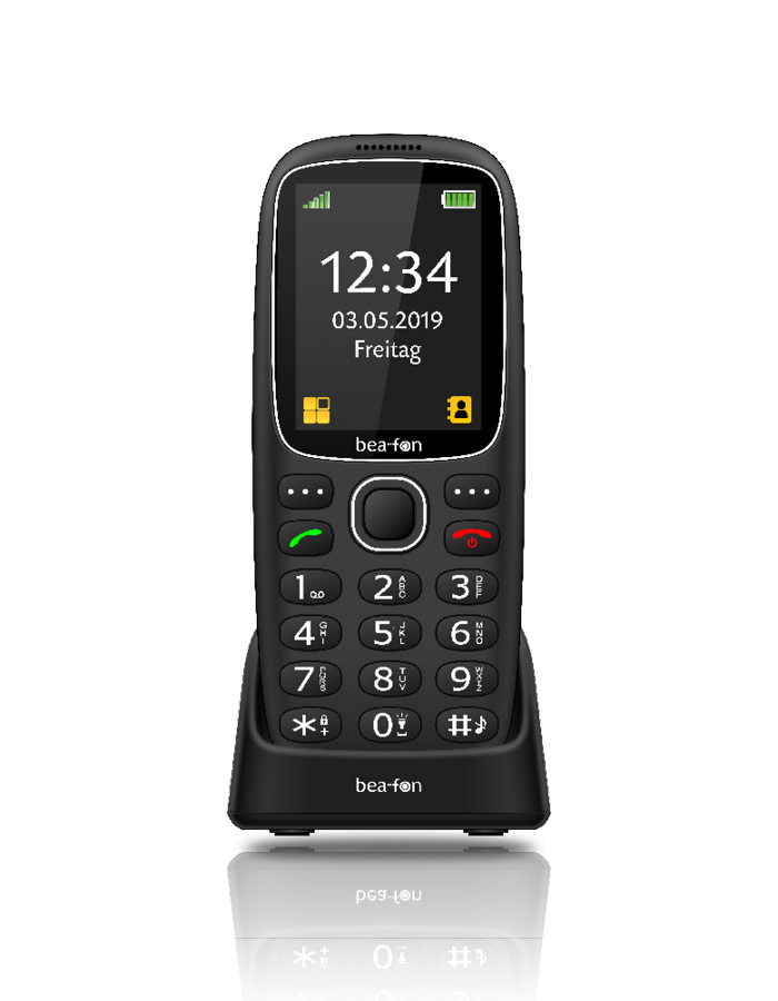 Bea-fon Silver Line SL360 Tastenhandy mit Ladestation SOS