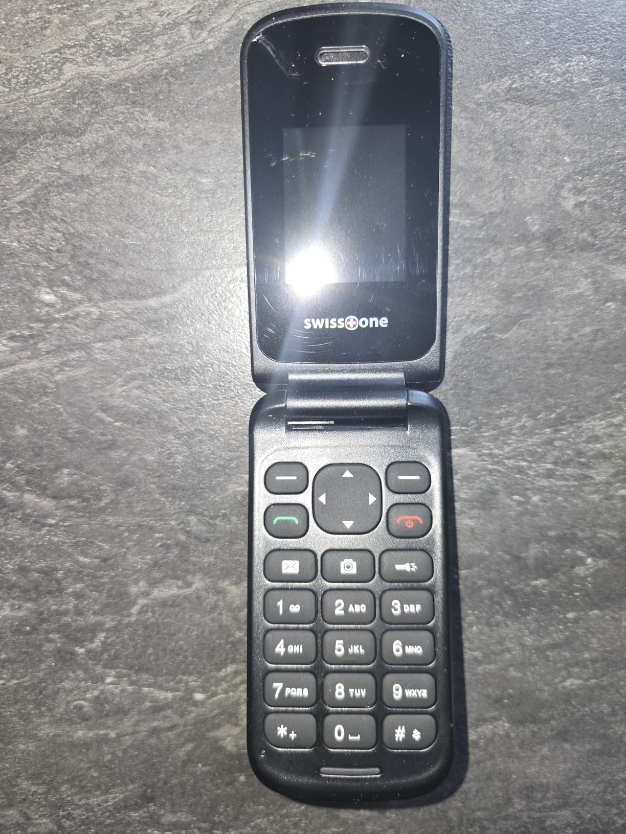 Swisstone SC 330 Tastenhandy Dual SIM rot Taschenlampe