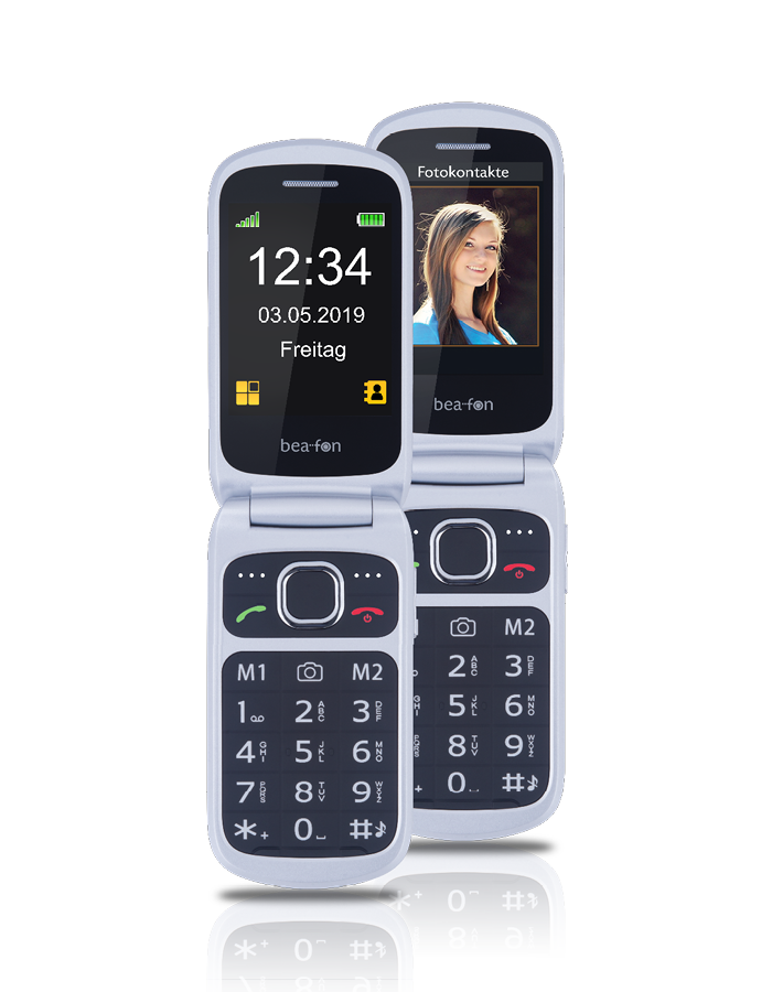 Bea-fon Silver Line SL630 Tastenhandy XXL Display Ladestation