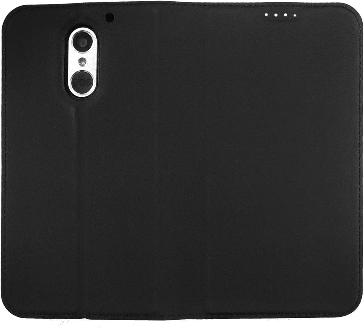 Artfone Smart_500 Handyhülle Klapphülle Schwarz Leder