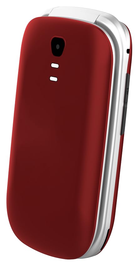 Funker Max E330 Klapphandy rot mit SOS-Taste 4G
