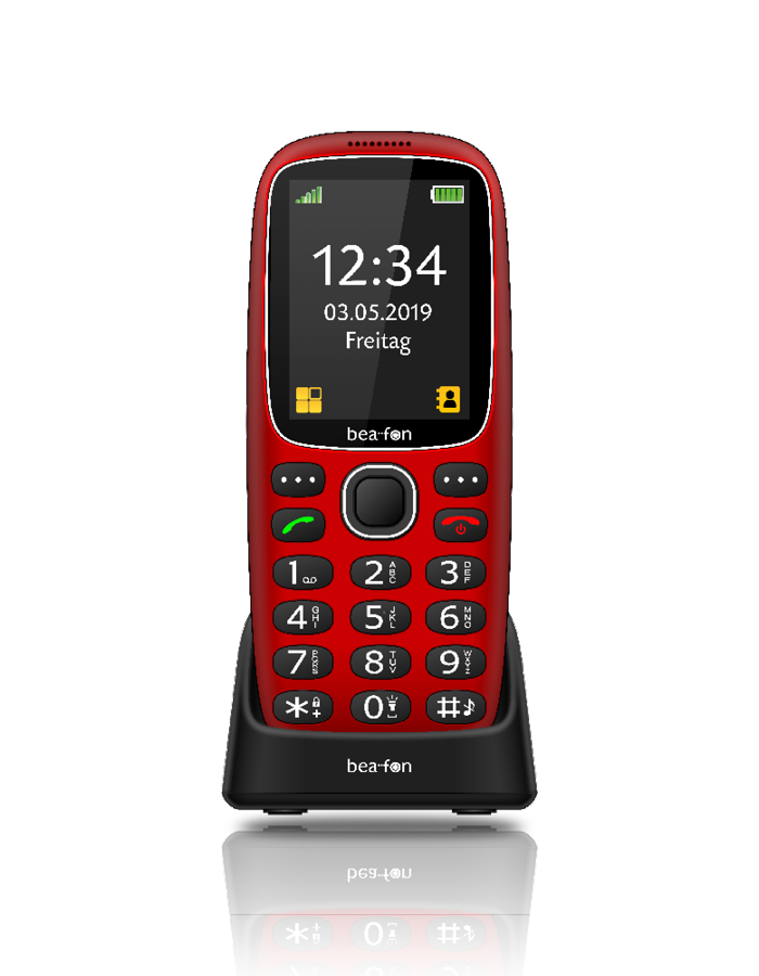 Bea-fon Silver Line SL360 Tastenhandy mit Ladestation SOS