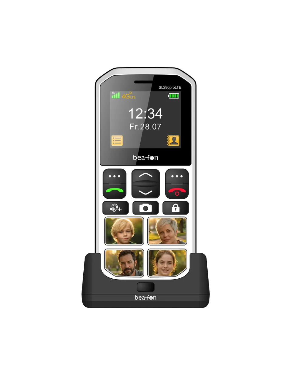 Bea-fon Silver Line SL290pro LTE 4G Tastenhandy Direktwahl