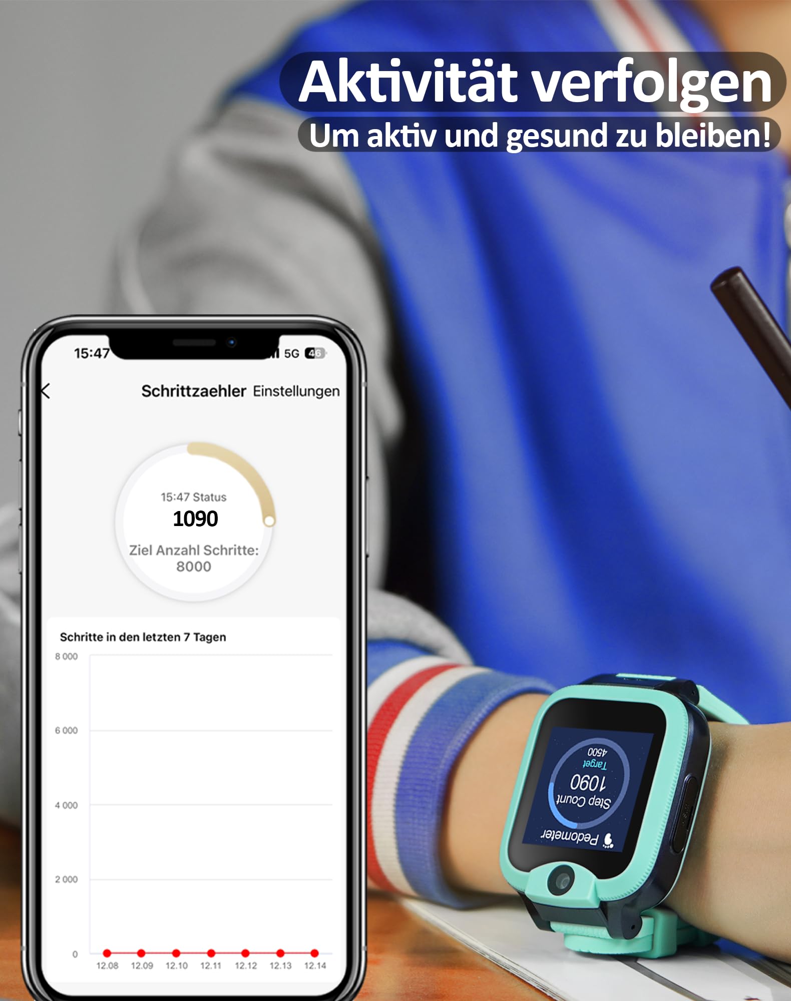 Easyfone Trackino KW2 Kinder Smartwatch 4G GPS SOS