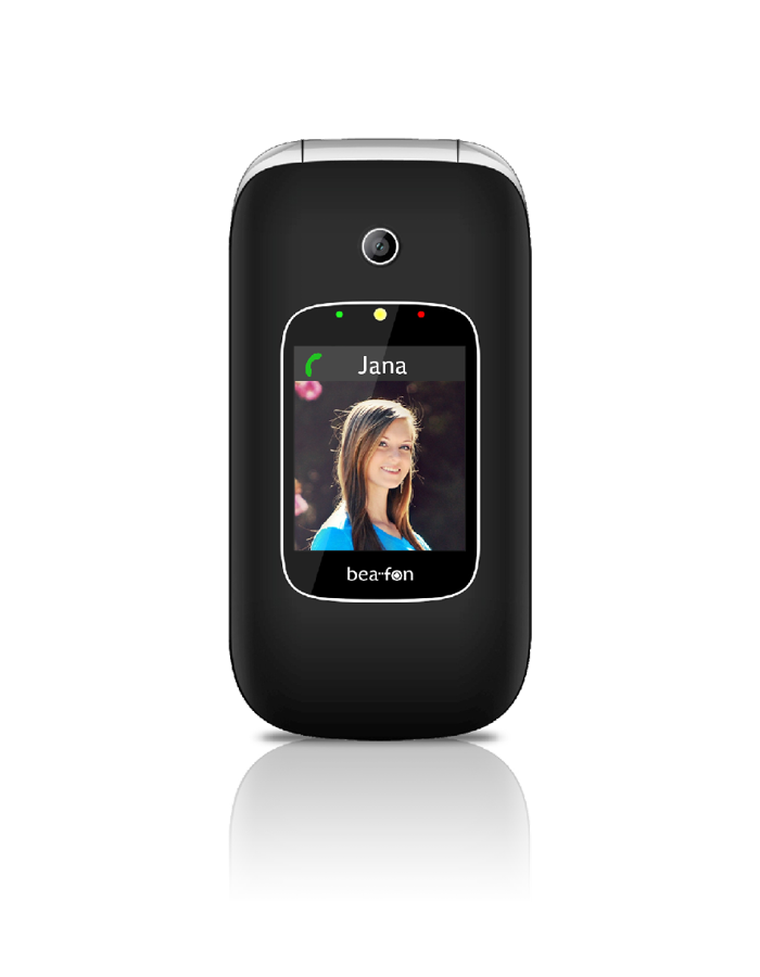 Bea-fon Silver Line SL590 Klapphandy mit Ladestation SOS