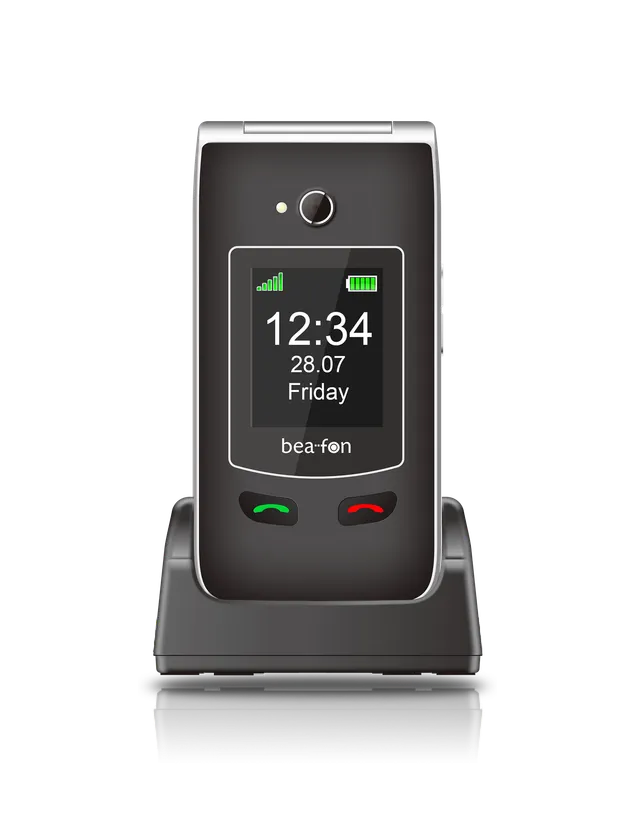 Bea-fon Silver Line SL645plus Klapphandy mit Notruftaste