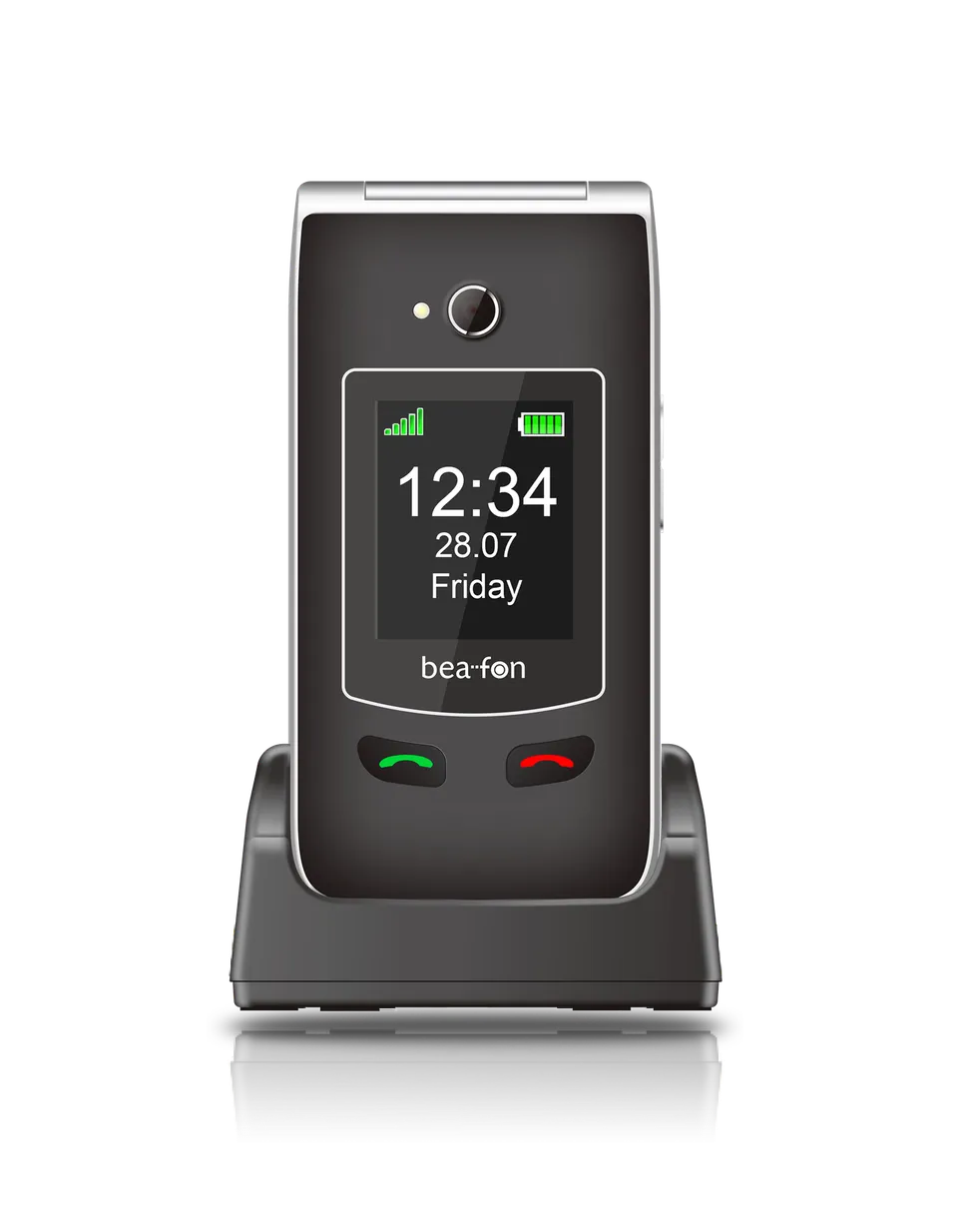 Bea-fon Silver Line SL645plus Klapphandy mit Notruftaste