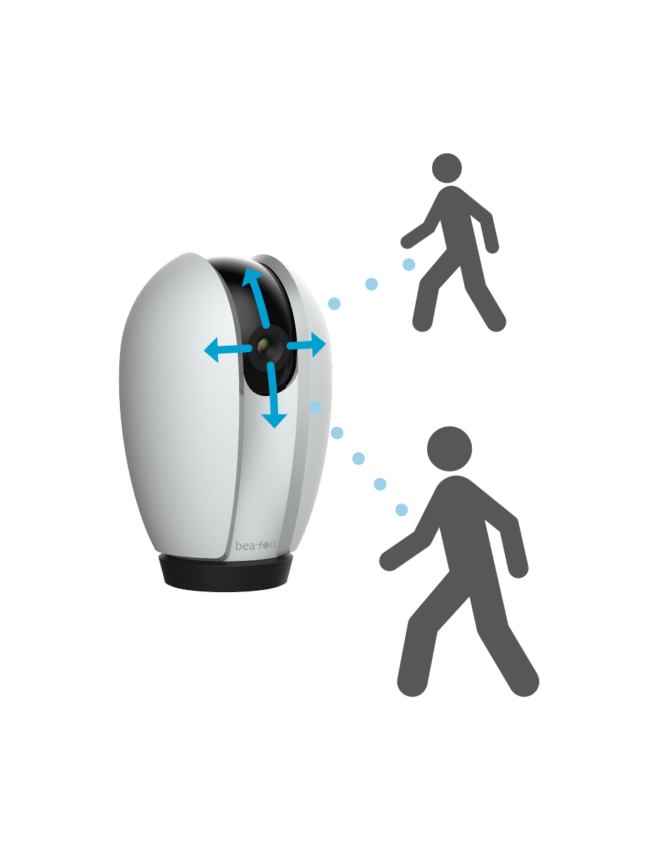 Bea-fon Tracer 1T Smarthome Kamera mit Nachtsicht