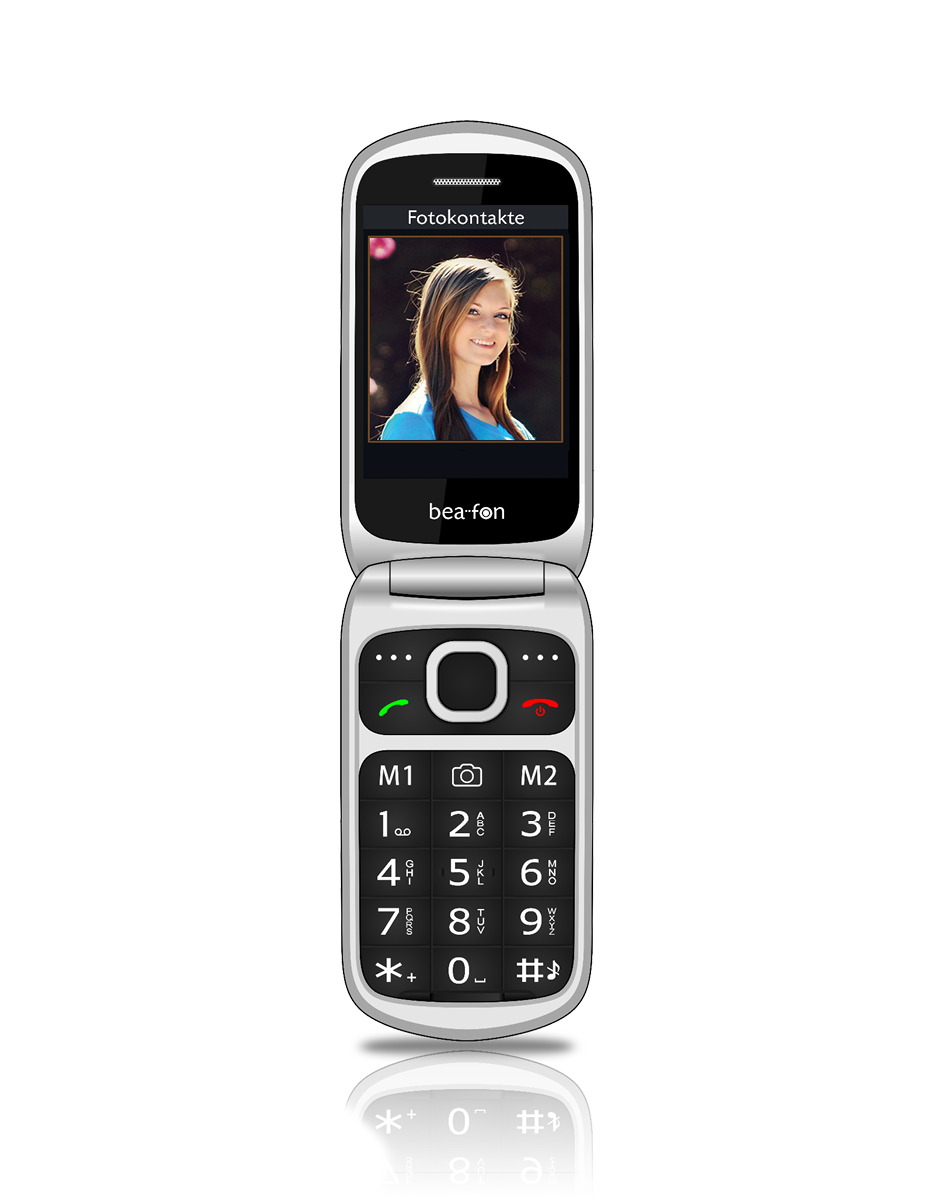 Bea-fon Silver Line SL640 Tastenhandy XXL Display Ladestation