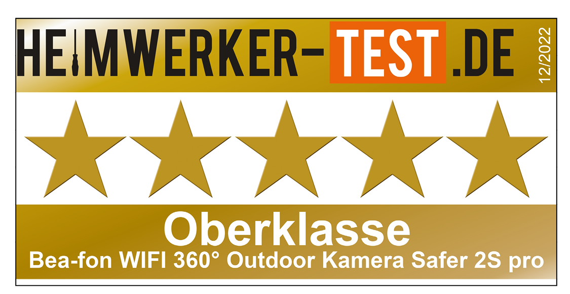 Bea-fon Smarthome SAFER 2S Pro Überwachungskamera Akku IP65