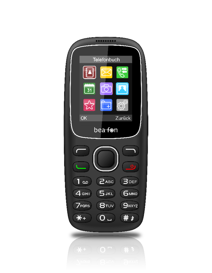 Bea-fon Classic Line C65 Tastenhandy Dual-SIM große Tasten