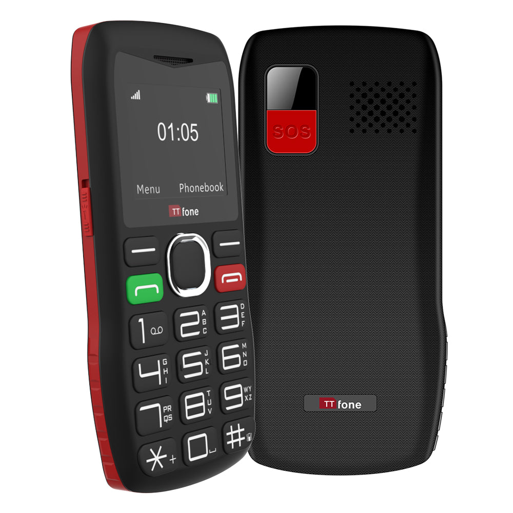 TTfone TT880 Tastenhandy große Tasten Vodafone SIM Netzteil