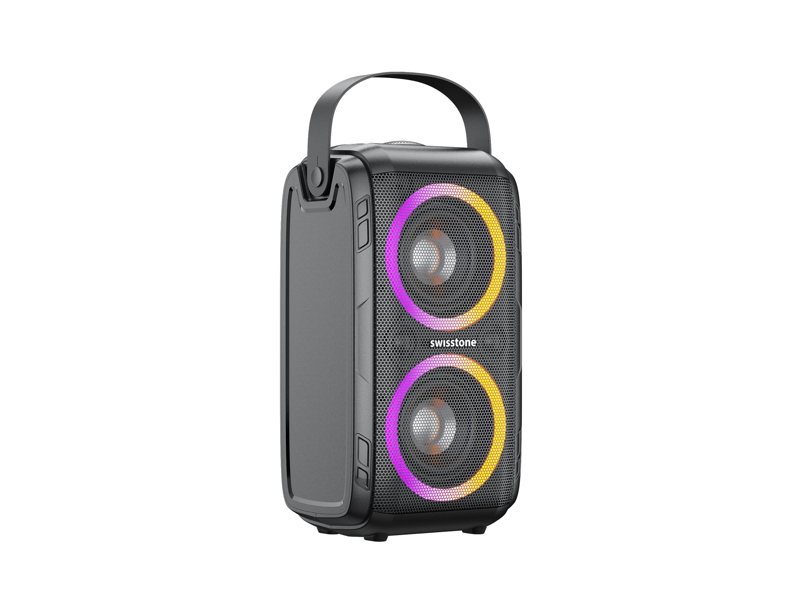 Swisstone BX 840 Bluetooth Lautsprecher grau mit X-Bass
