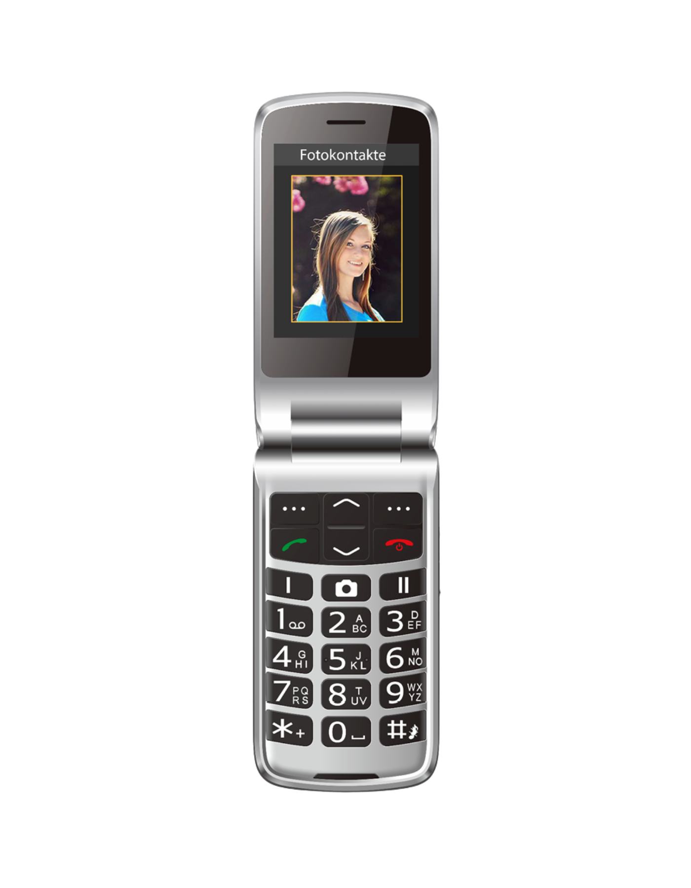 Bea-fon Silver Line SL645 LTE Klapphandy 4G Notruftaste