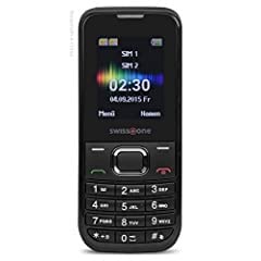 Swisstone SC 230 Dual-SIM Handy schwarz mit Farbdisplay