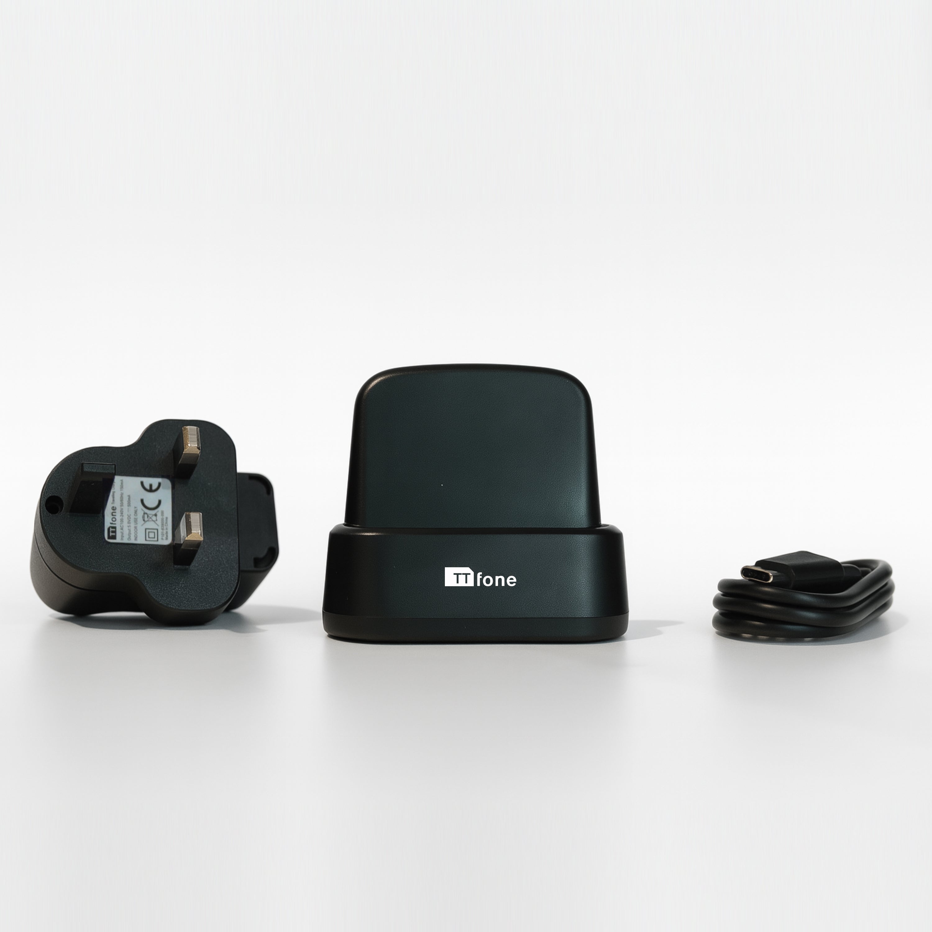 TTfone TT280 Ladestation Ladeschale Tischlader schwarz